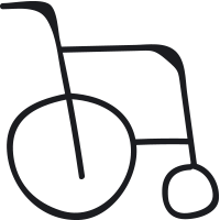 Icon: wheelchair