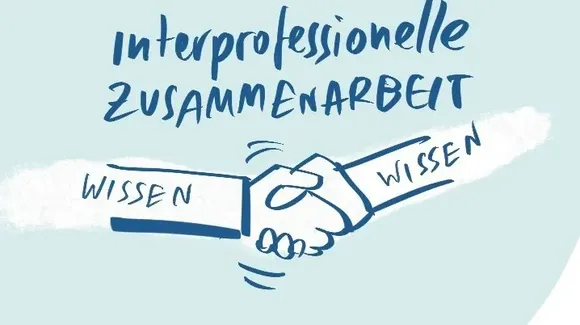 Illustration: Interprofesionelle Zusammenarbeit